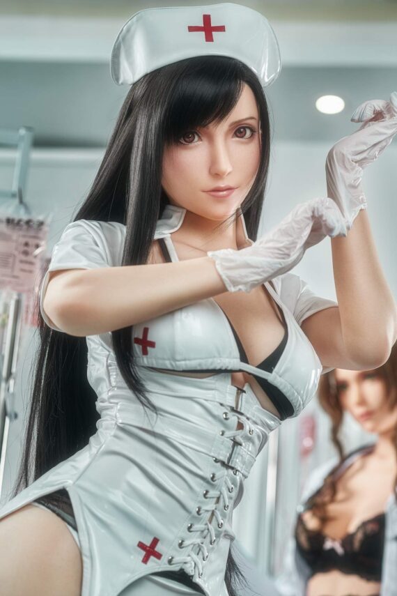 Tifa Lockhart – Final Fantasy Big Breast Sexy Nurse Anime Sex Doll (9)
