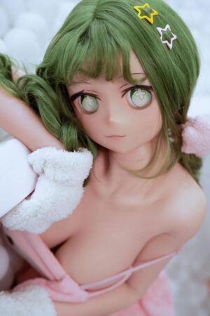 Atsuko-Green-Hair-Big-Breasts-Anime-Sex-Doll-1-1