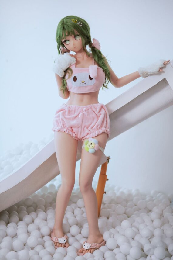 Atsuko-Green-Hair-Big-Breasts-Anime-Sex-Doll-3-1