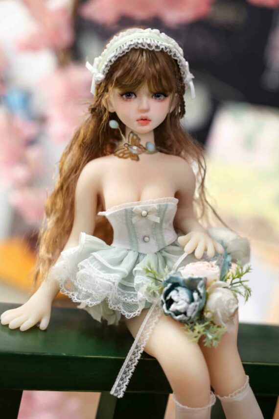 1 Jodie - 1ft7(50cm) Cute Tiny Sex Doll With BJD Head