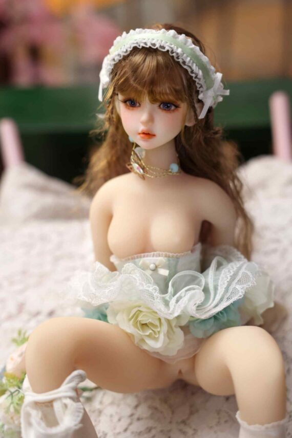 18 Jodie - 1ft7(50cm) Cute Tiny Sex Doll With BJD Head