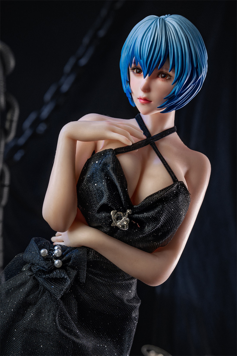 Rei Ayanami - 2ft(62cm) EVA Anime Hentai Figures Sex Doll 💋 NakeDoll