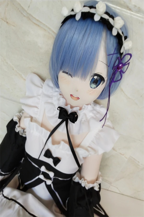 Rem - Re:Zero Cute Anime Hentai Plush Sex Doll  NakeDoll