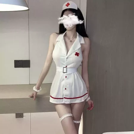 Nurse cos sexy uniform suit jk role play - Temptation Hot Underwear (2)