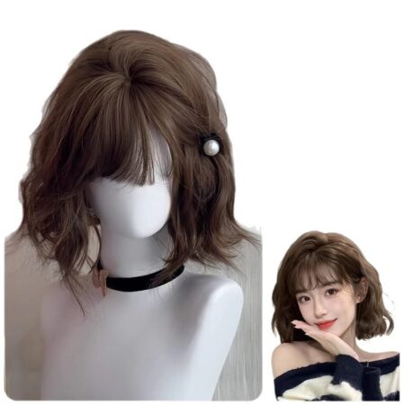 JK sweet girl Lolita short hair cloud curls2