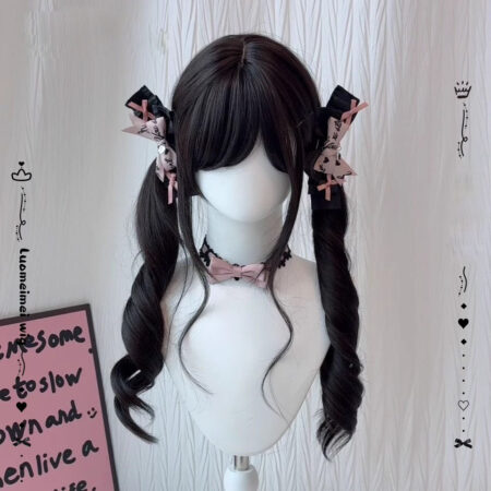 Lolita long curly hair with big waves (1)