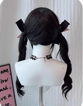 Lolita long curly hair with big waves (3)(1)