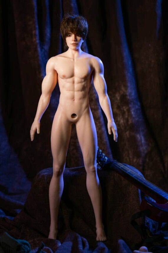 Joseph-Mini-male-sex-doll-62cm-24.4in-Full-Silicone-with-Implanted-Hair-8