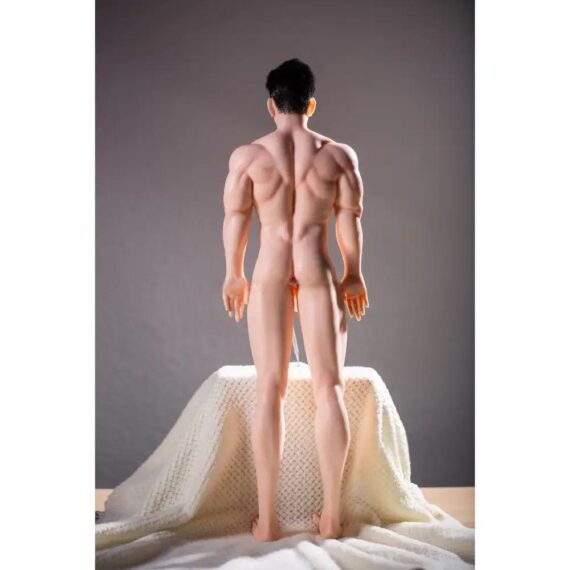 Qiangge-62cm-112-small-male-sex-doll-Full-Silicone-with-Implanted-hair-22