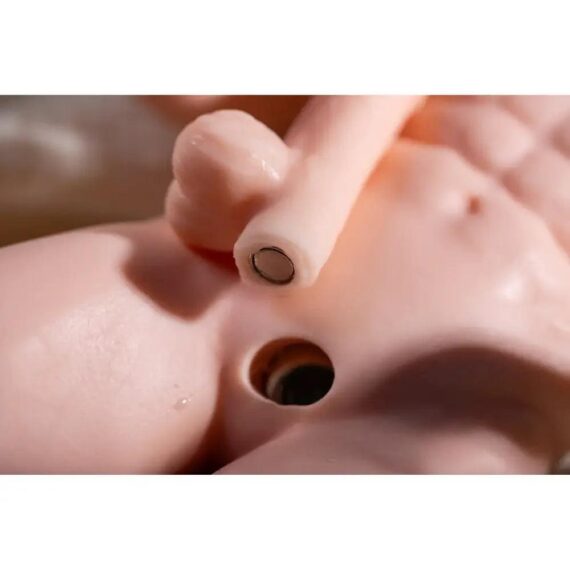 Qiangge-62cm-112-small-male-sex-doll-Full-Silicone-with-Implanted-hair-28