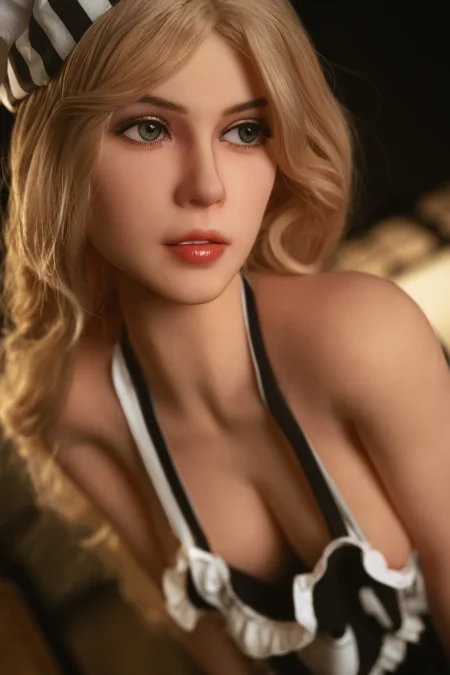 Melissa-Blonde-sex-doll-cos-with-sexy-Maid-Set-9