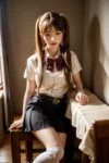 Hela-Sexy-Teen-Sex-Doll-with-School-Uniform-4