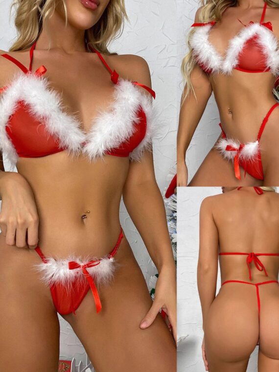 Christmas-Sexy-Backless-Bikini-Bra-Set-1-1