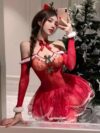 Sexy-Christmas-Halter-Neck-Pajamas-Cosplaying-as-a-Reindeer-Uniform-2-1