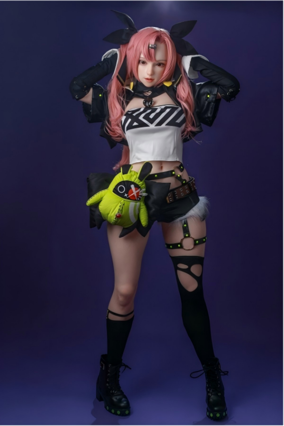 Akhtar-Cosplay-Funky-Hair-Sex-Doll-with-Silicone-Head-152cm-10