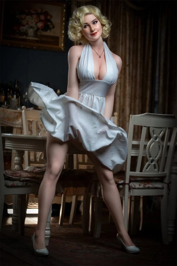 Marilyn-Monroe-Real-Blonde-Sex-Doll-with-Medium-Breasts-164cm5.4ft-5