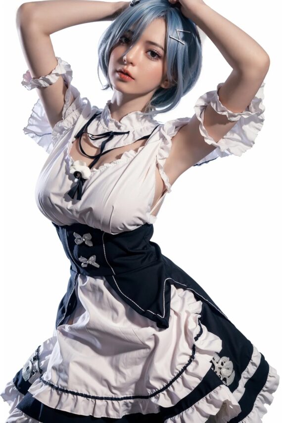 Rem-Cosplay-Anime-Sex-Doll-with-Short-Hair-158cm5ft2-6
