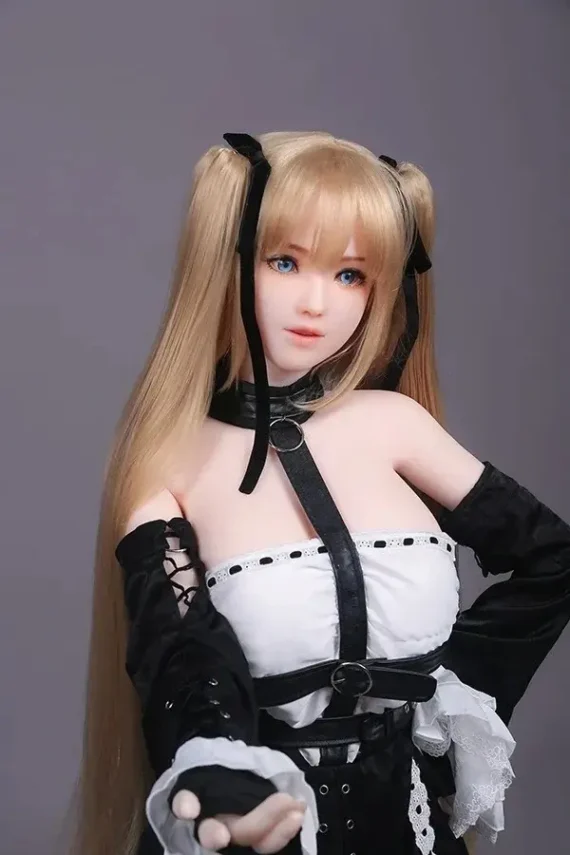 Marie-Rose-Golden-Twintail-Maid-Sex-Doll-145cm-2